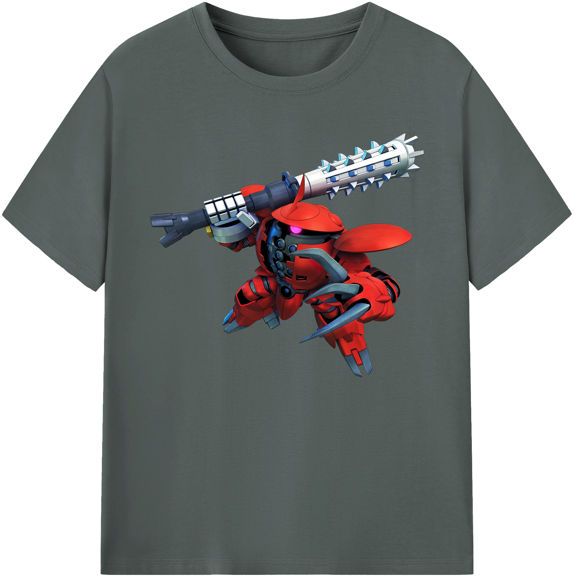（画像用） 機動戦士ガンダム Mobile Suit Gundam 綿100％ メンズ半袖Tシャツ｜肌触りやわらか＆通気性